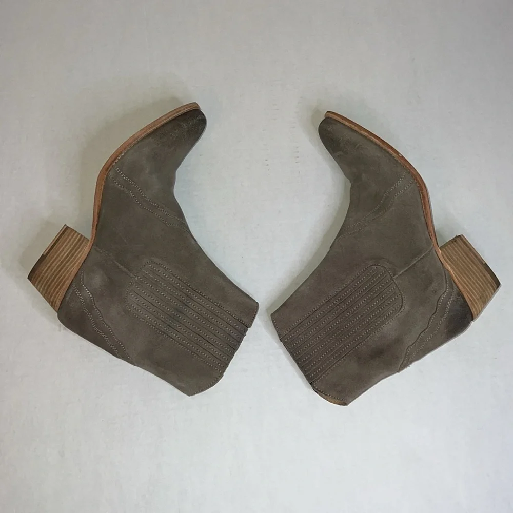 FREE PEOPLE NEW FRONTIER WESTERN BOOTS DISTRESSED - Picture 11 of 16